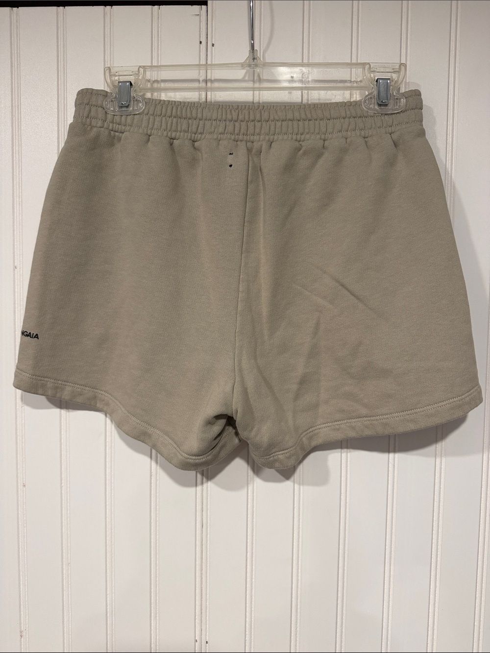 Pangaia Women's Athletic Shorts — Taupe - Picture 6 of 6